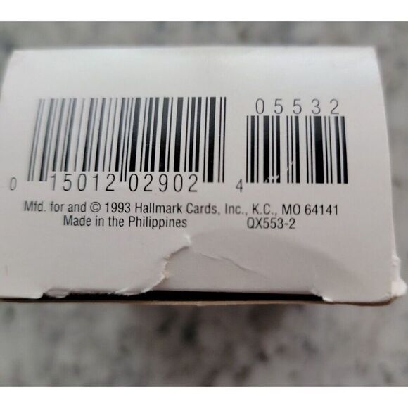 Dad To Bee Christmas Hallmark Keepsake Ornament 1993 Expectant Father Santa Bee! - Picture 5 of 6